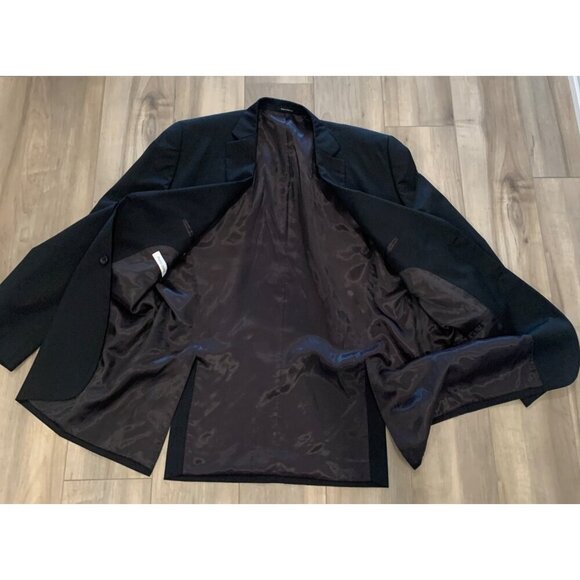 Pronto Uomo Mens black suit jacket Size 50 Colour Black - Picture 8 of 16